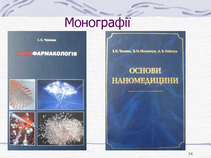 Монографії 74 