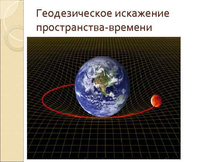 Геодезическое искажение пространства-времени 