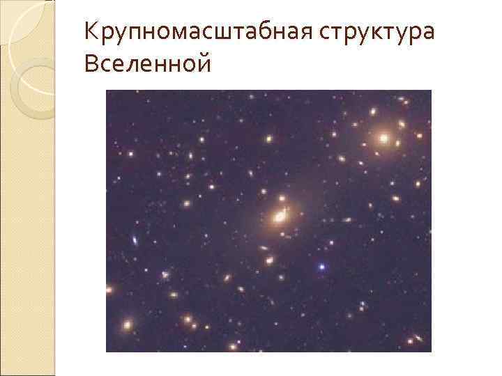 Крупномасштабная структура Вселенной 