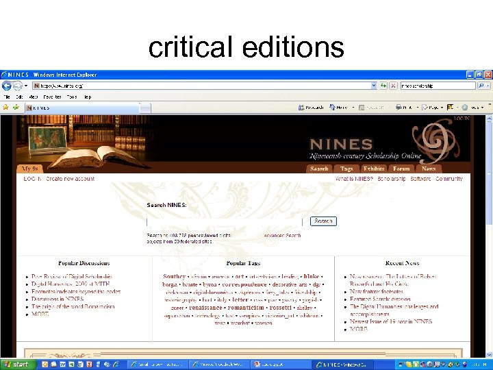 critical editions 