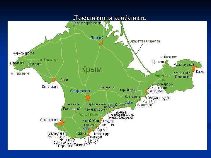 Локализация конфликта 