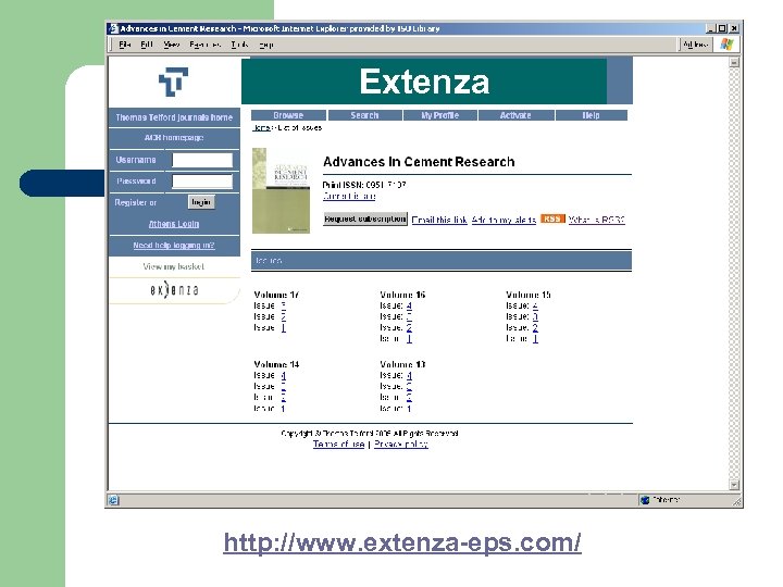 Extenza http: //www. extenza-eps. com/ 