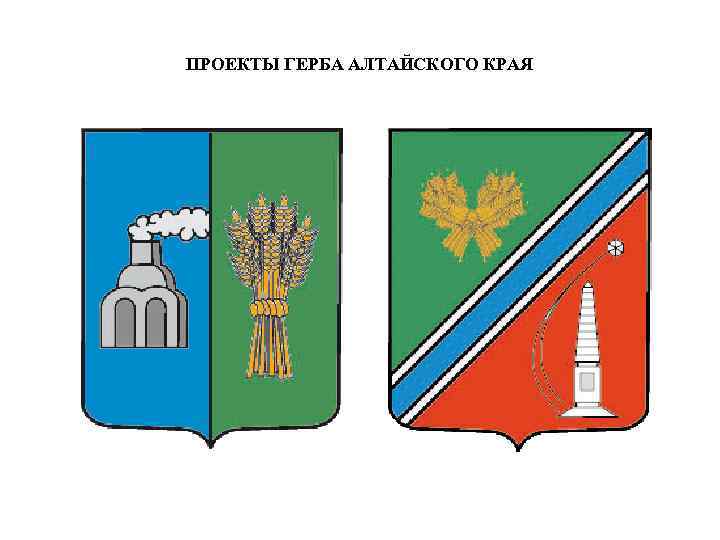 ПРОЕКТЫ ГЕРБА АЛТАЙСКОГО КРАЯ 