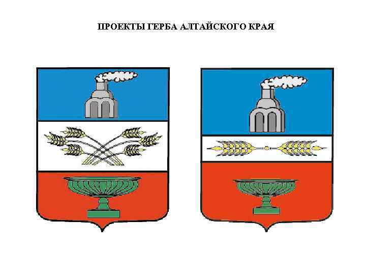 ПРОЕКТЫ ГЕРБА АЛТАЙСКОГО КРАЯ 