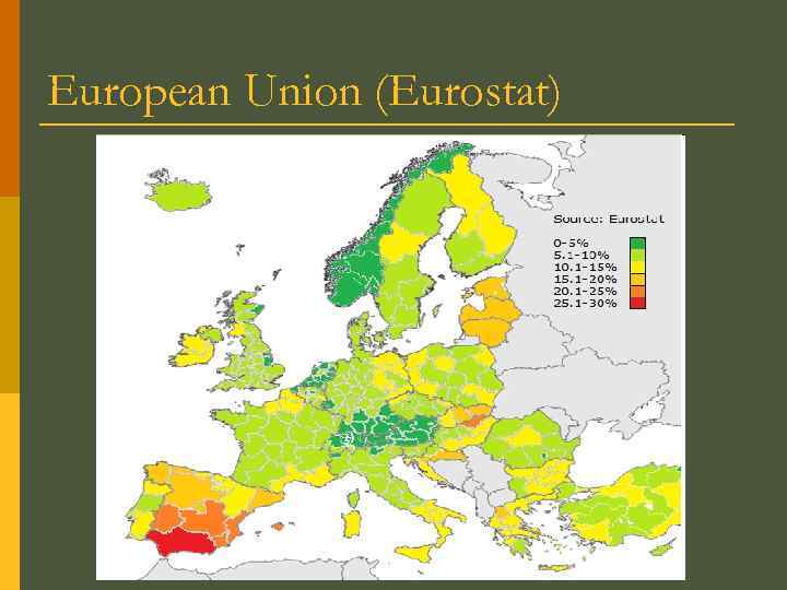 European Union (Eurostat) 