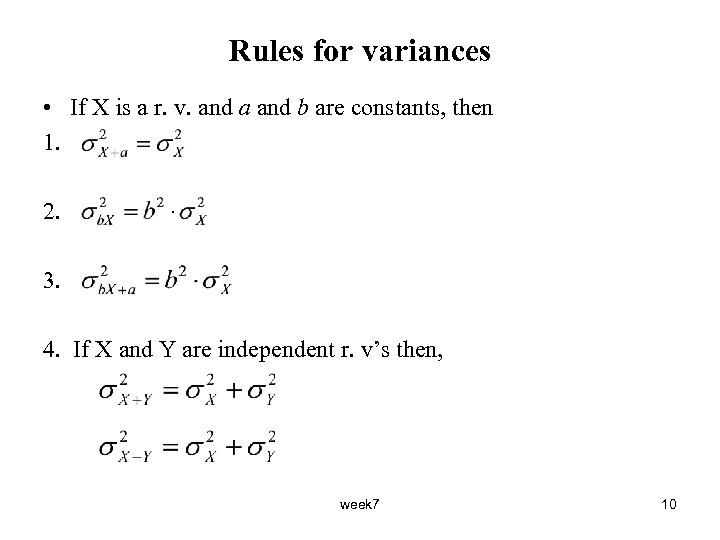 Discrete Random Variables A Random Variable R