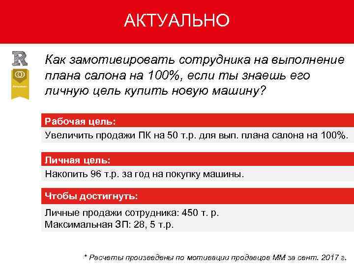 Как замотивировать сотрудников на выполнение плана продаж