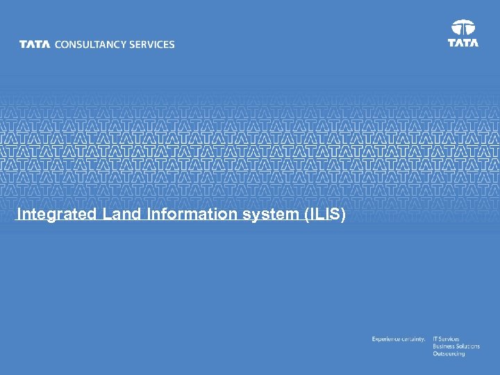 Integrated Land Information system (ILIS) 3/19/2018 