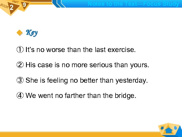 2 9 Notes to the Text—Focus Study Key ① It’s no worse than the