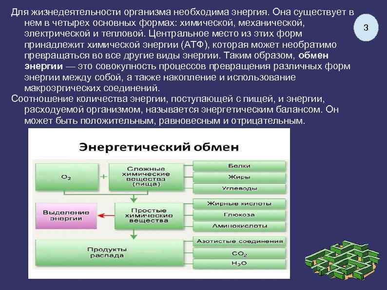 Энергия химических связей органических веществ