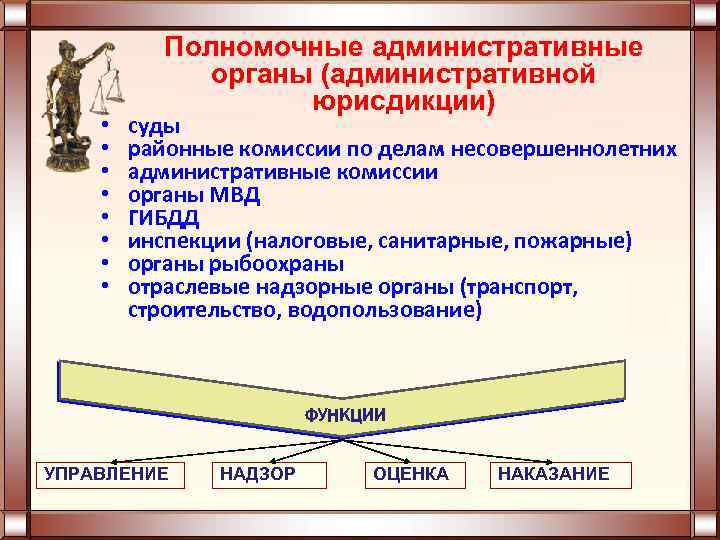 Юрисдикция города. Административные органы. Административные органы примеры. Система органов административной юрисдикции. Административная юрисдикция.