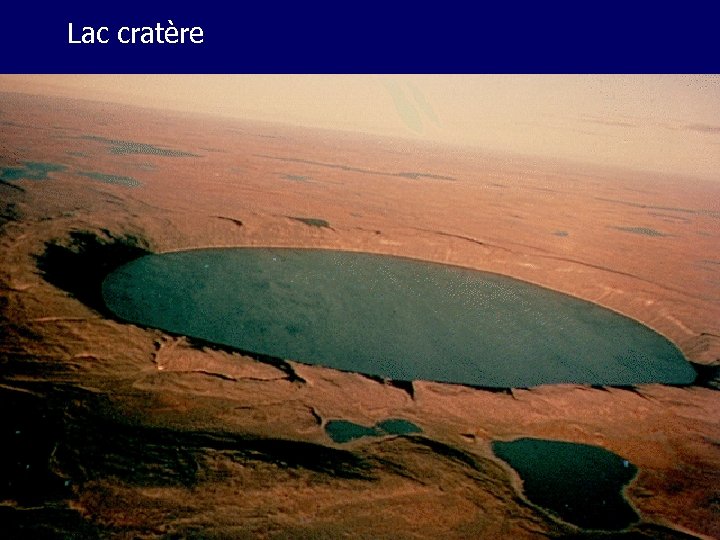 Lac cratère 