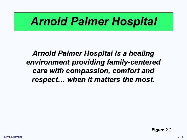 Arnold Palmer Hospital is a healing environment providing family-centered care with compassion, comfort and