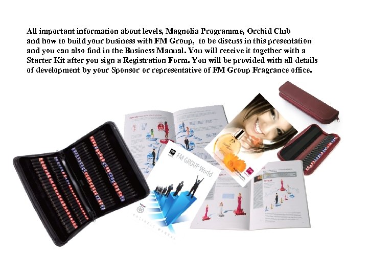 All important information about levels, Magnolia Programme, Orchid Club and how to build your