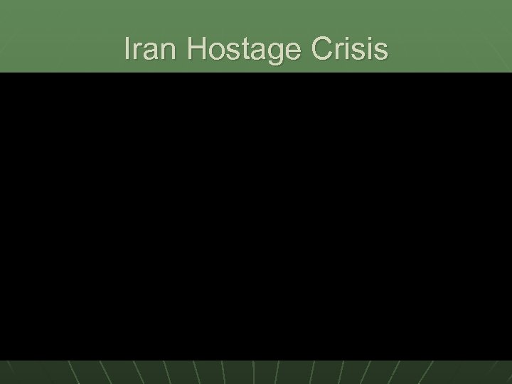 Iran Hostage Crisis 