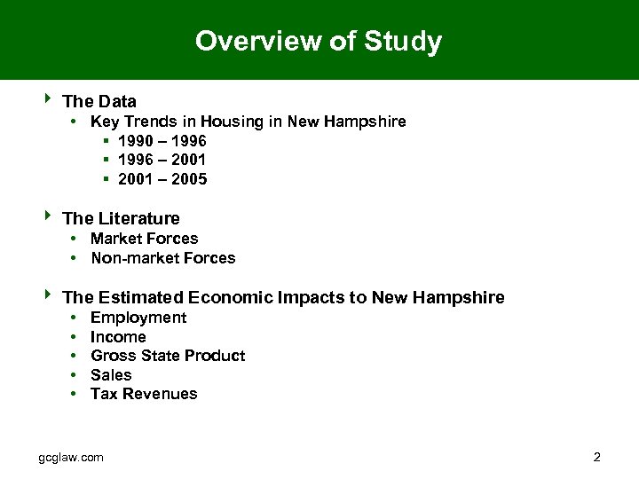 Housing New Hampshire s Workforce Prepared for the New