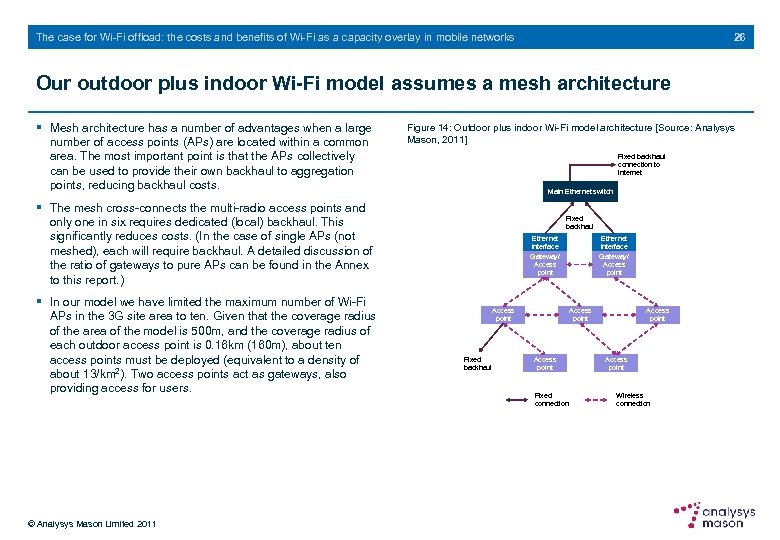 26 The case for Wi-Fi offload: the costs and benefits of Wi-Fi as a