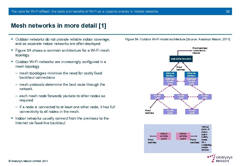 52 The case for Wi-Fi offload: the costs and benefits of Wi-Fi as a