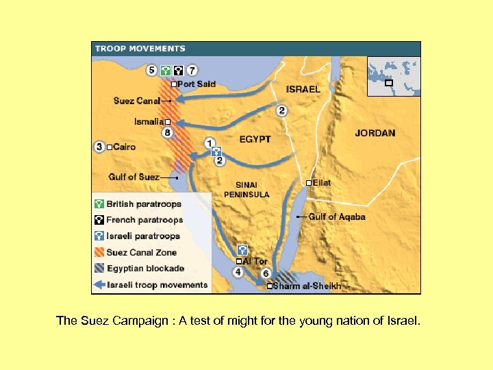 The Suez Campaign : A test of might for the young nation of Israel.