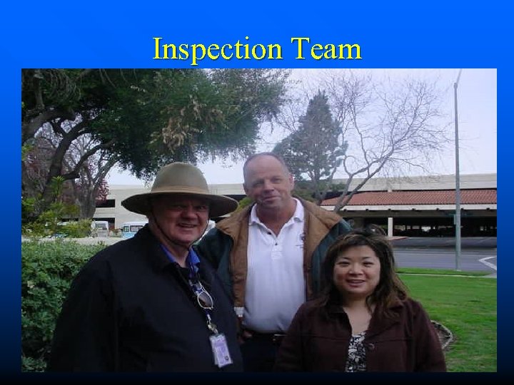 Inspection Team 