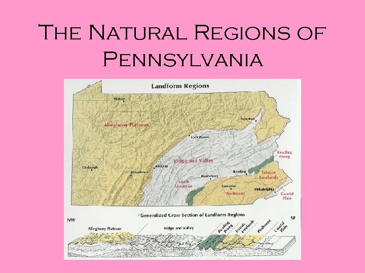 The Natural Regions of Pennsylvania 