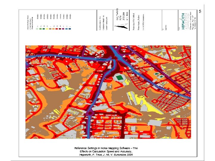 5 Reference Settings in Noise Mapping Software – The Effects on Calculation Speed and