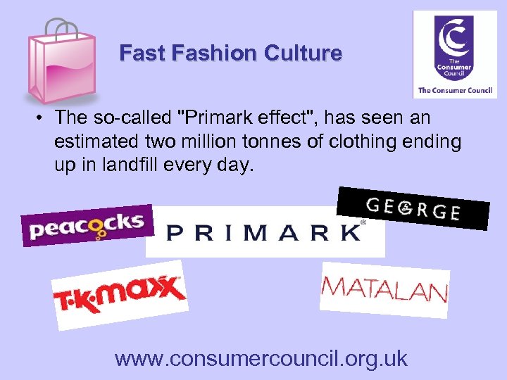 Fast Fashion Culture • The so-called 