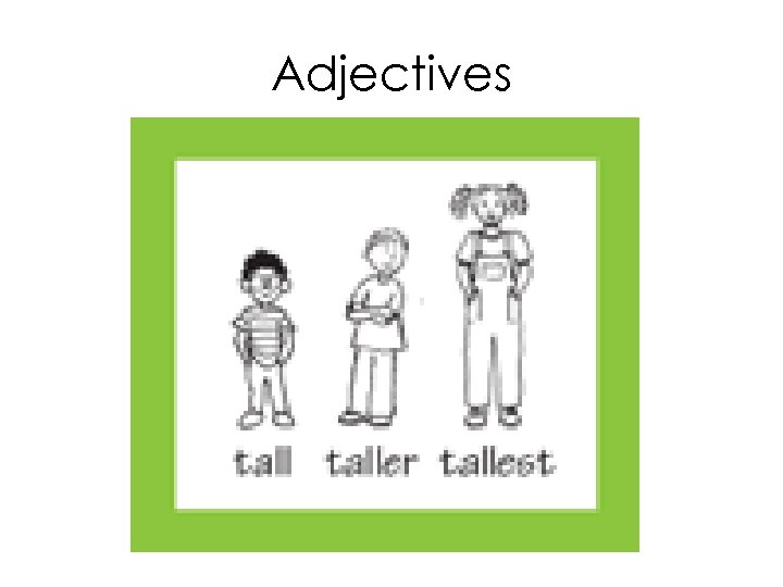 Adjectives 