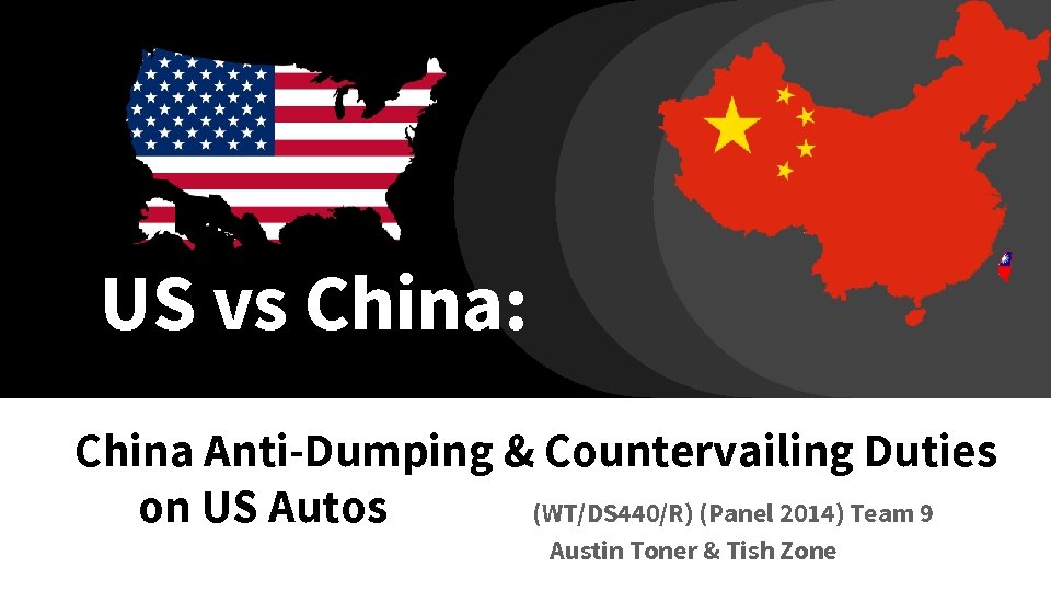 US vs China: China Anti-Dumping & Countervailing Duties on US Autos (WT/DS 440/R) (Panel