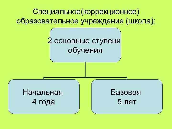 Система специального образования