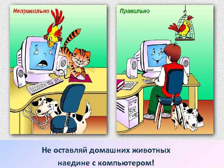 Как не навредить себе при работе за компьютером 5 класс презентация