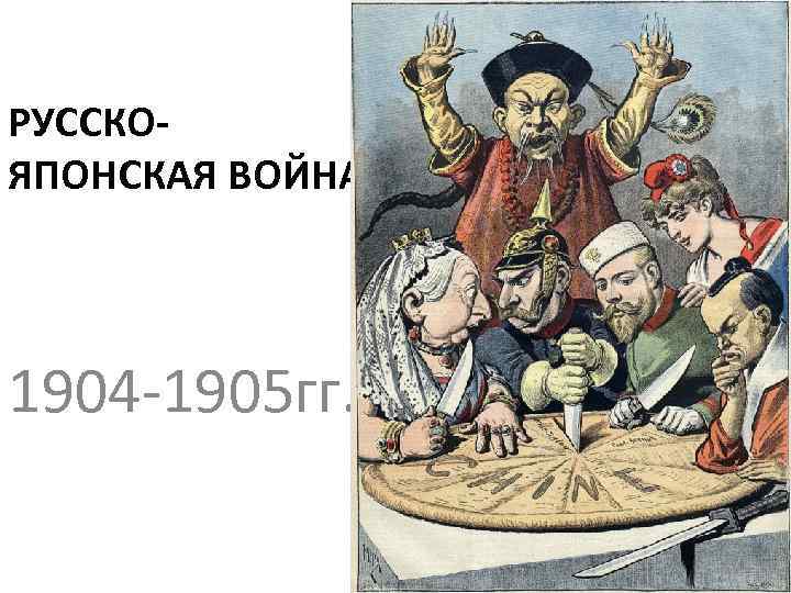 РУССКОЯПОНСКАЯ ВОЙНА 1904 -1905 гг. 