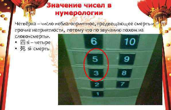 Значение чисел в нумерологии Четвёрка – число неблагоприятное, предвещающее смерть и прочие неприятности, потому
