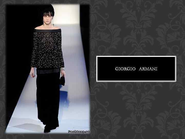 GIORGIO ARMANI 