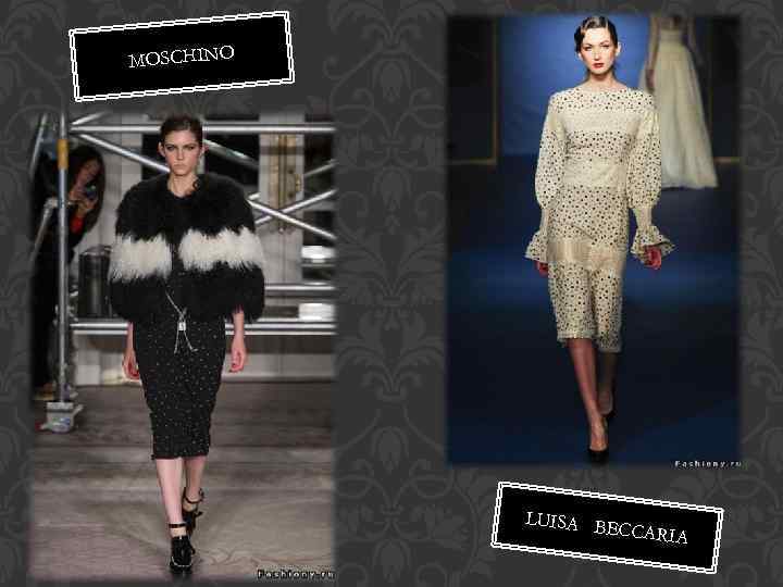 MOSCHINO LUISA B ECCARIA 