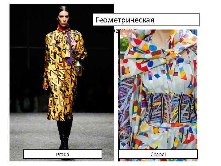 Геометрическая абстракция Prada Chanel 