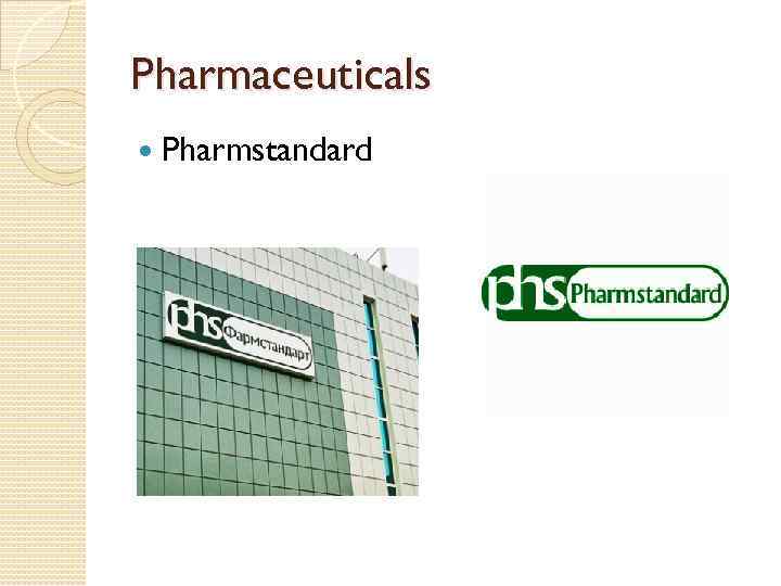 Pharmaceuticals Pharmstandard 