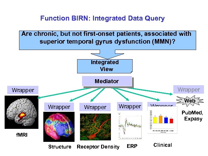 Function BIRN: Integrated Data Query Are chronic, but not first-onset patients, associated with superior