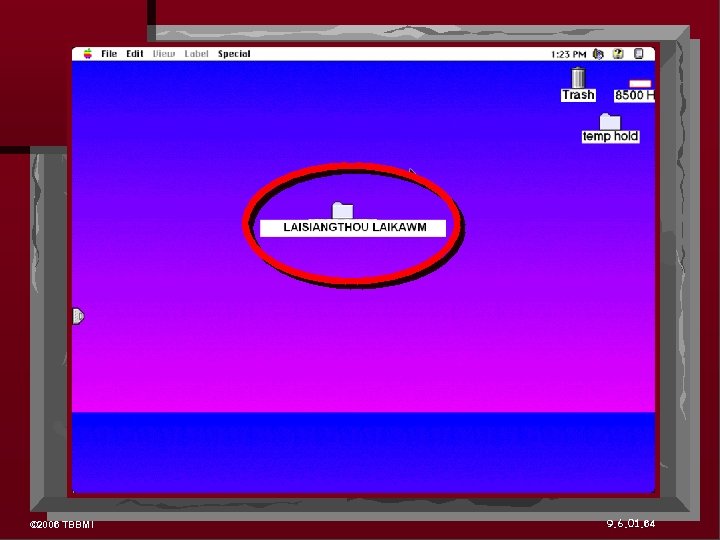 © 2006 TBBMI 9. 6. 01. 64 