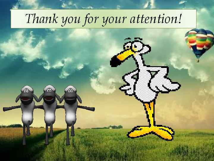 Thank you for your attention! 