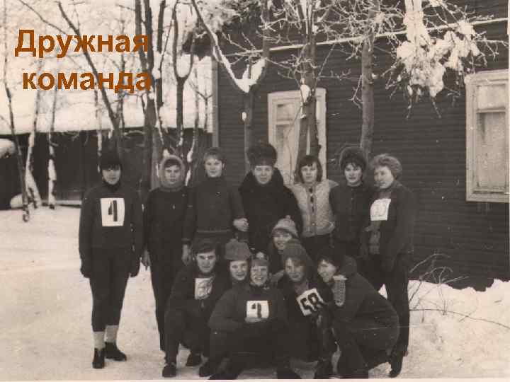 Дружная команда 