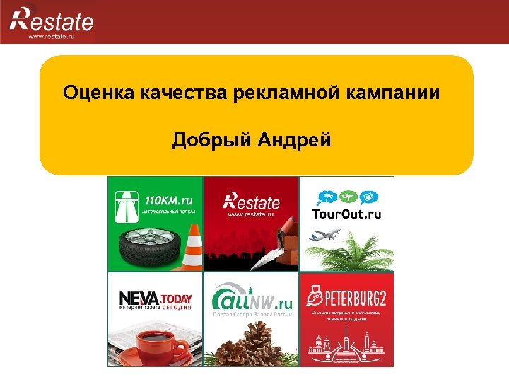 Оценка качества рекламной кампании Добрый Андрей 