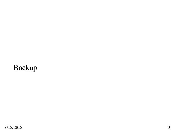 Backup 3/18/2018 3 