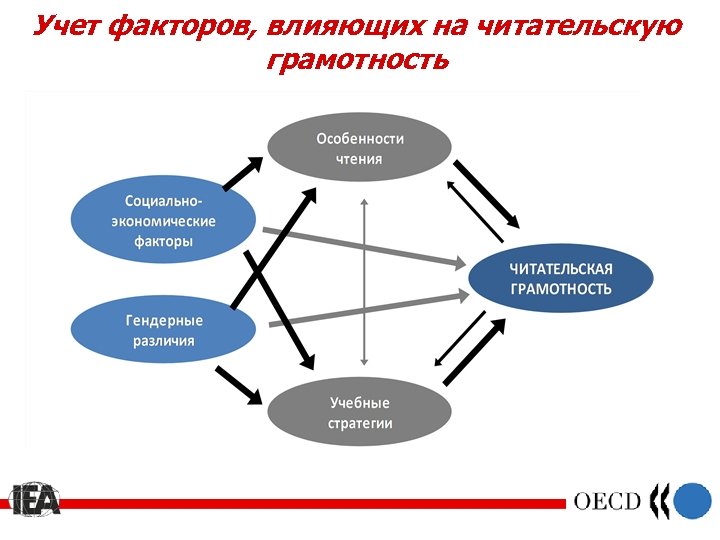 Учет факторов, влияющих на читательскую грамотность 