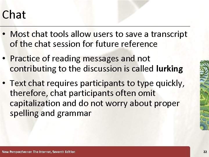 Chat XP • Most chat tools allow users to save a transcript of the