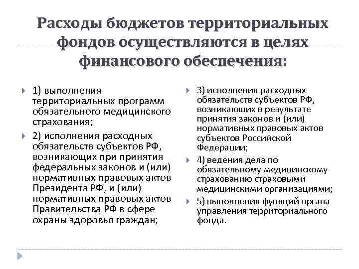 Финансовые отчисления в фонды омс осуществляются. Расходы территориальных бюджетов. Бюджеты территориальных фондов. Укажите источники формирования территориальных бюджетов:. Бюджет территориального фонда ОМС относится к:.