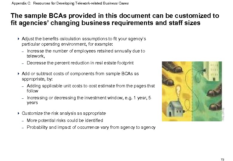 Appendix C: Resources for Developing Telework-related Business Cases The sample BCAs provided in this