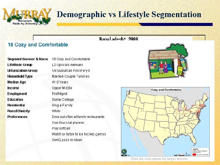 Demographic vs Lifestyle Segmentation 