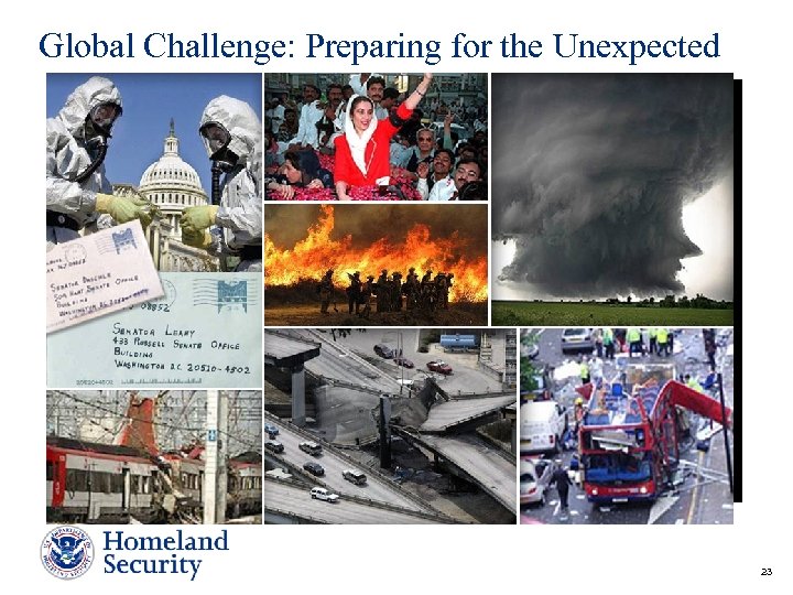 Global Challenge: Preparing for the Unexpected 23 