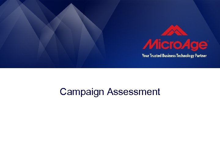 Campaign Assessment 